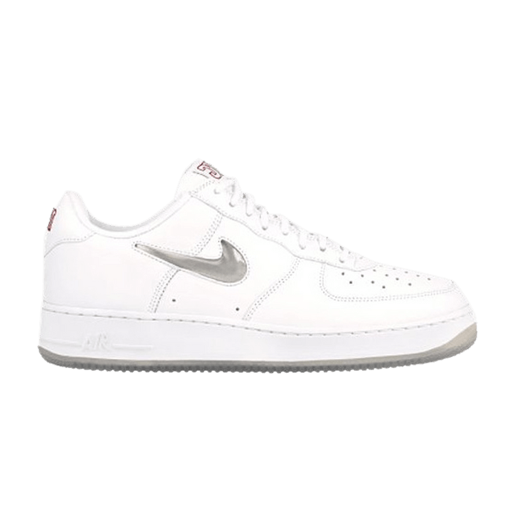 Nike Air Force 1 CL 'White Metallic Silver'