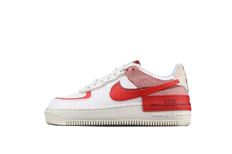 Nike Air Force 1 Shadow "White/2 Red"
