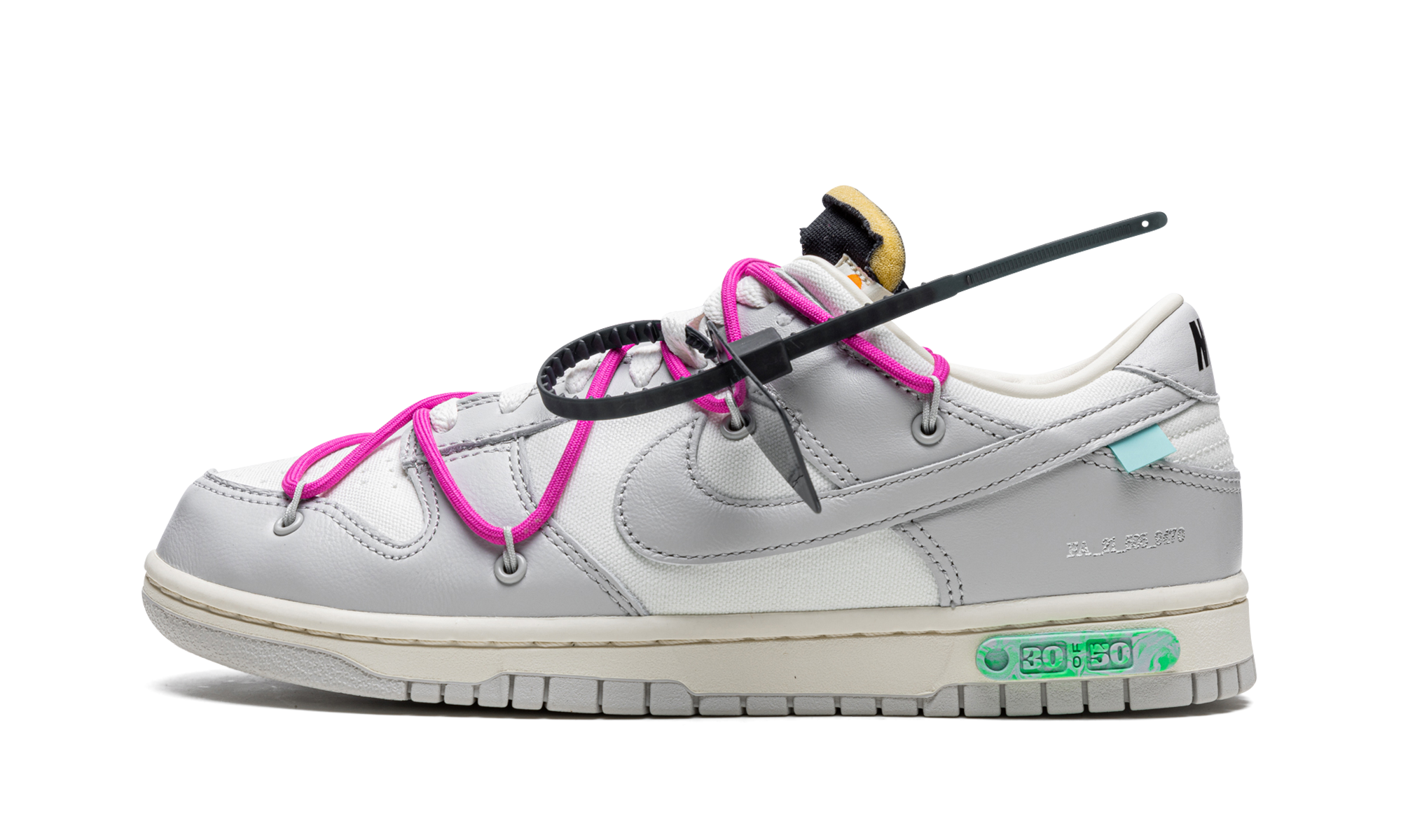 Dunk Low "Off-White - Lot 30" DM1602 122