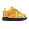 Off-White x Nike Rubber Dunk TD 'University Gold'
