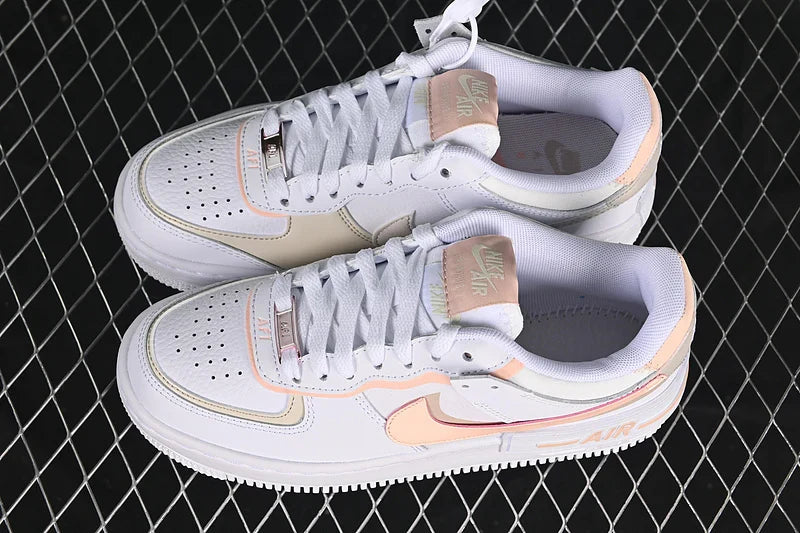 Nike Air Force 1 Shadow "White/Peach"