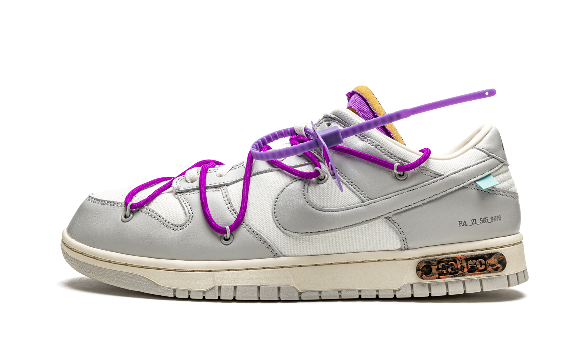 Dunk Low "Off-White - Lot 28" DM1602 111