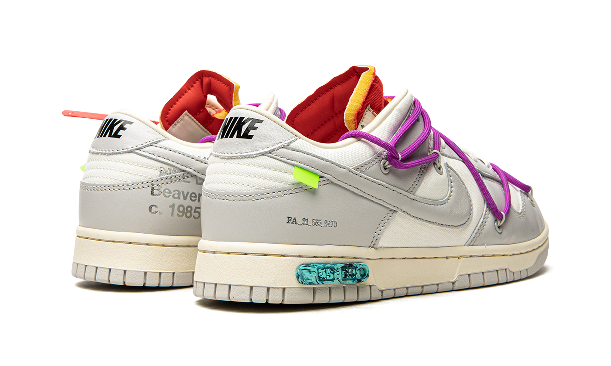 Dunk Low "Off-White - Lot 45" DM1602 101