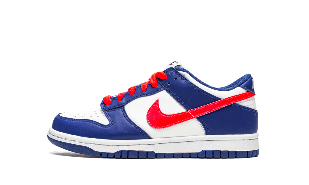 Dunk Low GS "Bright Crimson / Game Royal" CW1590 104