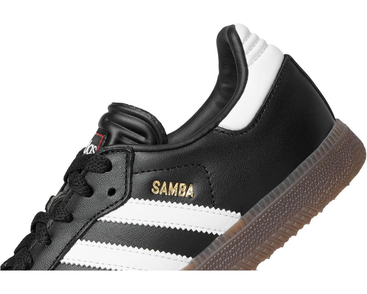 Men's adidas Samba Indoor Soccer Shoes Black/White/Vivid Red