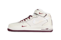 Nike Air Force 1 Mid "Sail/Crimson"