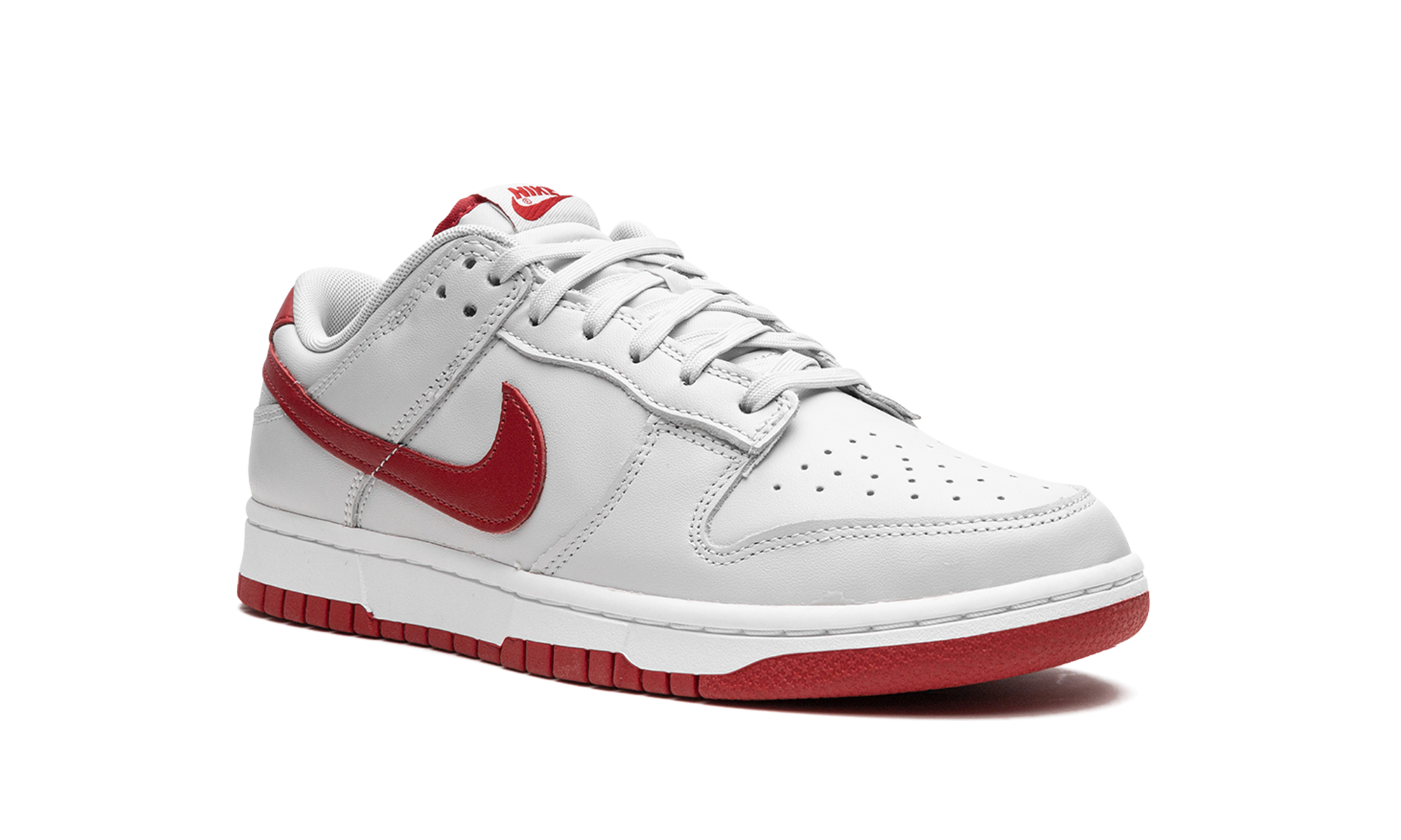Dunk Low "Vast Grey / Varsity Red" FJ0832 011