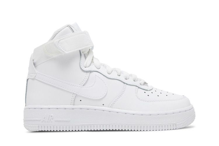 Nike Air Force 1 High LE GS 'Triple White' — White/White/White (DH2943 111)