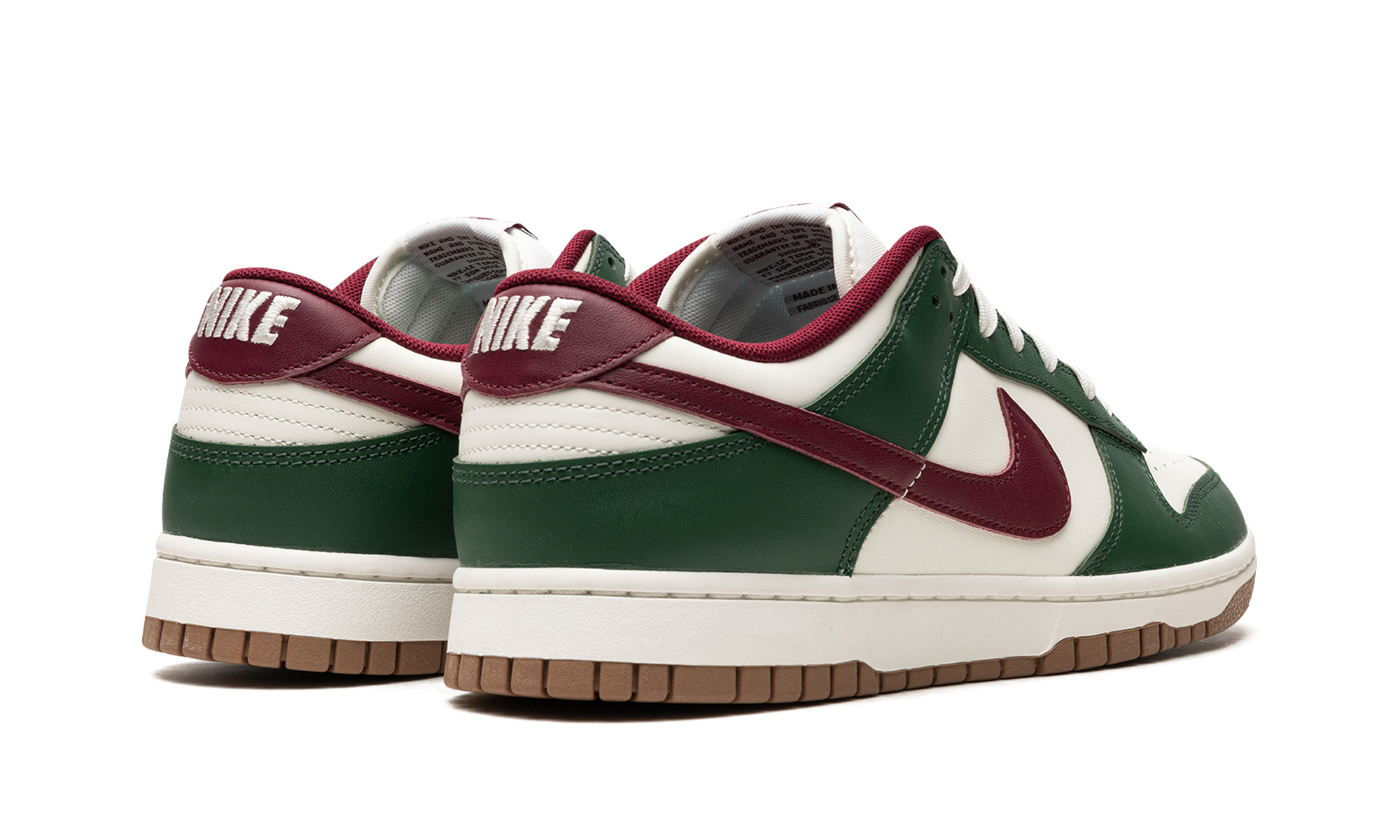 Dunk Low Retro "Gorge Green / Team Red" FB7160 161