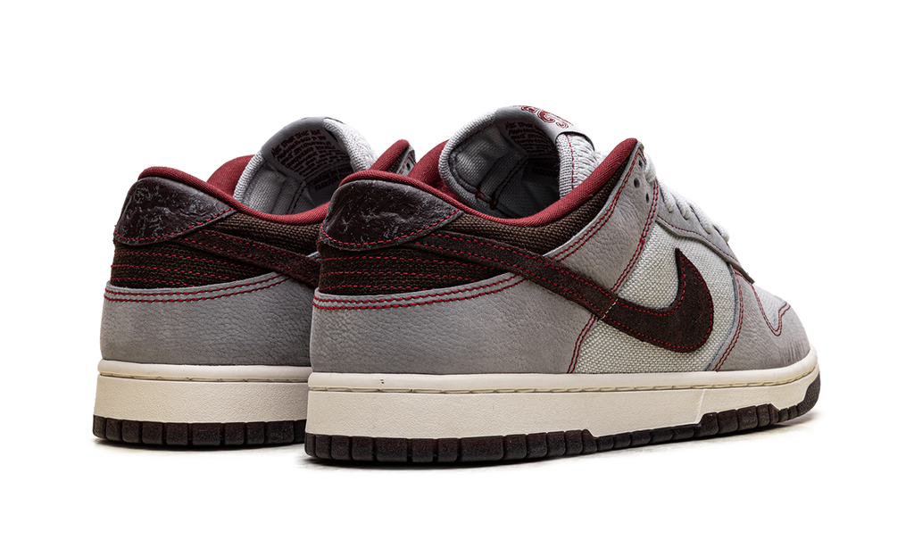 Dunk Low Retro SE "Pure Platinum / Wolf Grey / Team Red / Burgundy Crush" IH1942 001