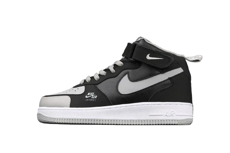 Nike Air Force 1 Mid '07 "Black Medium/Grey/White"