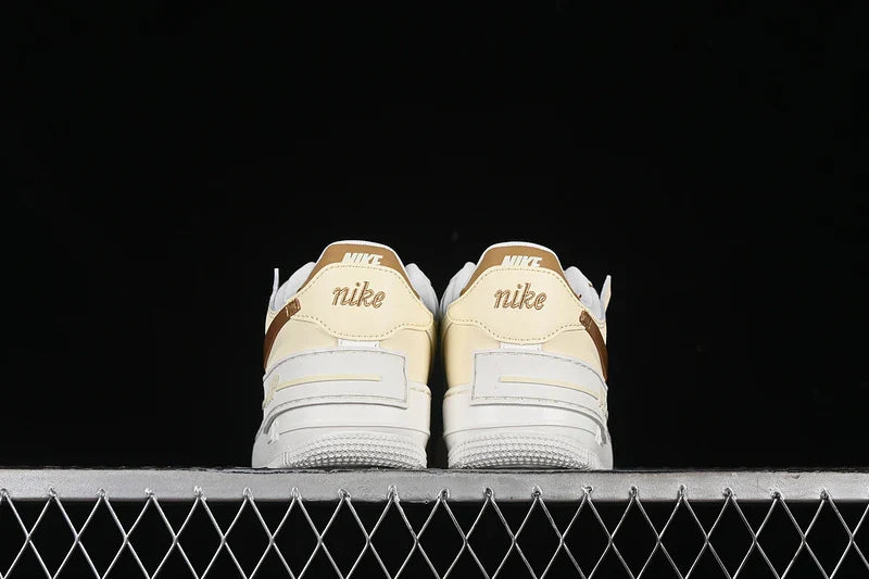 Nike Air Force 1 Shadow "White/Gold"