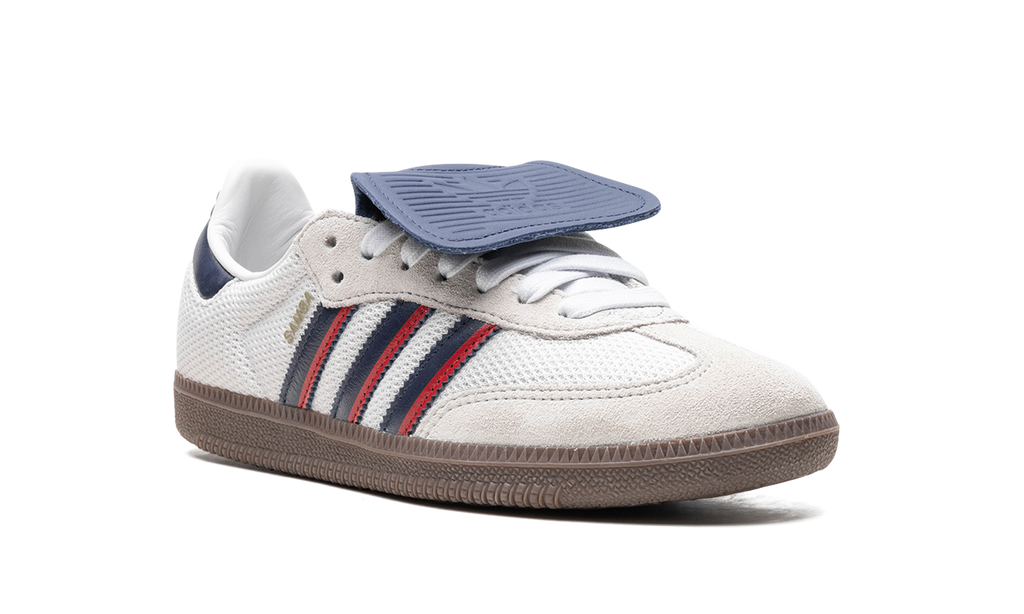 Samba LT "Crystal White Dark Blue" IE9169