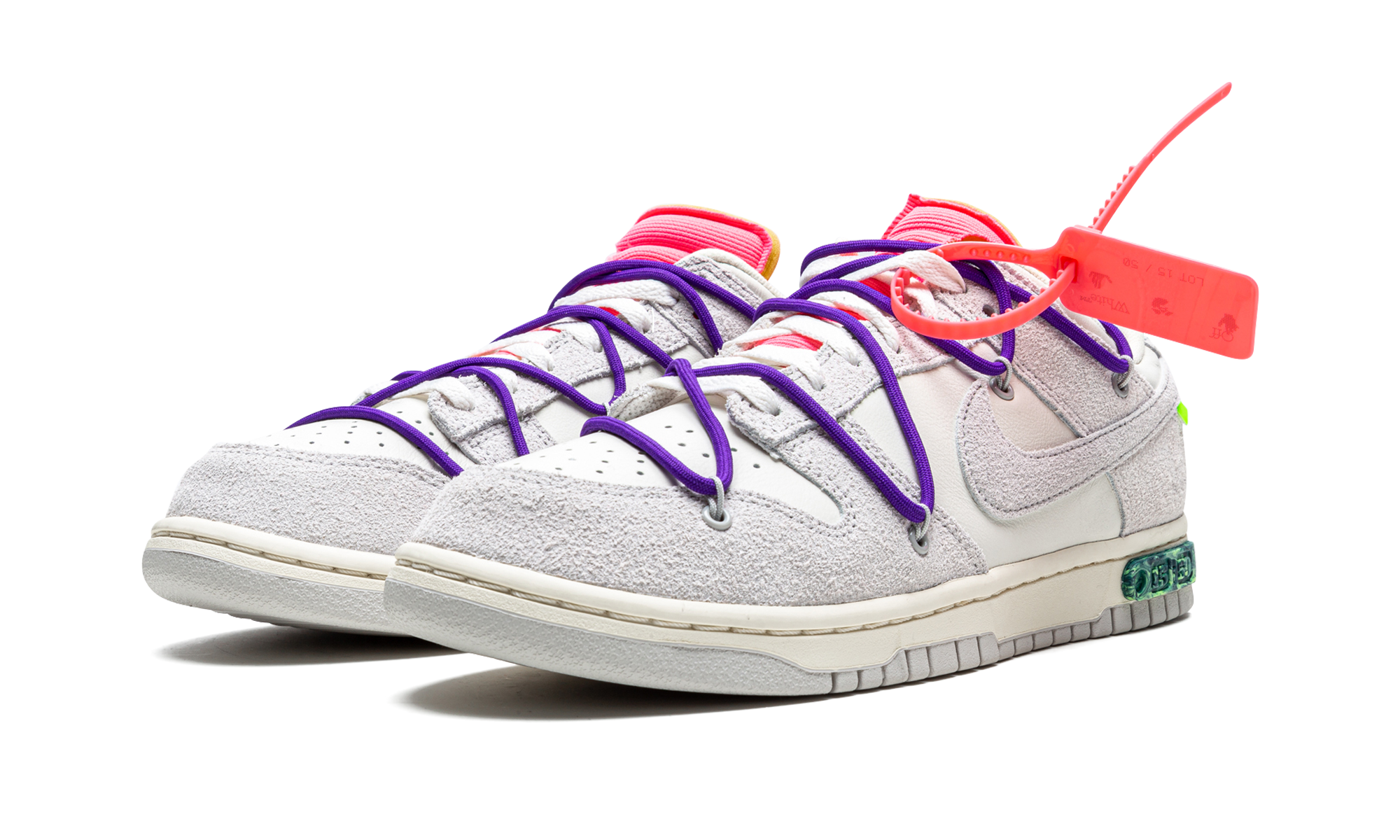 DUNK LOW "Off-White - Lot 15" DJ0950 101
