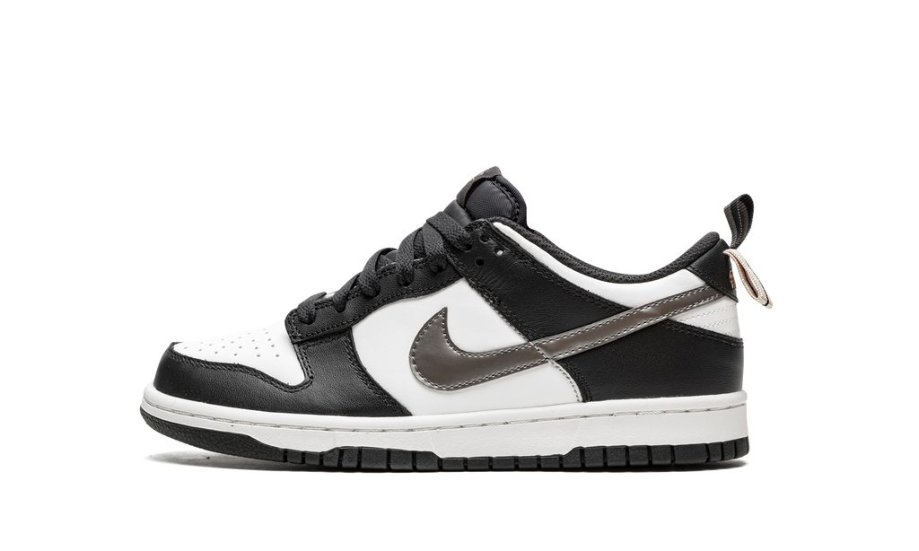 Dunk Low "Black White Metallic" DH9764 001