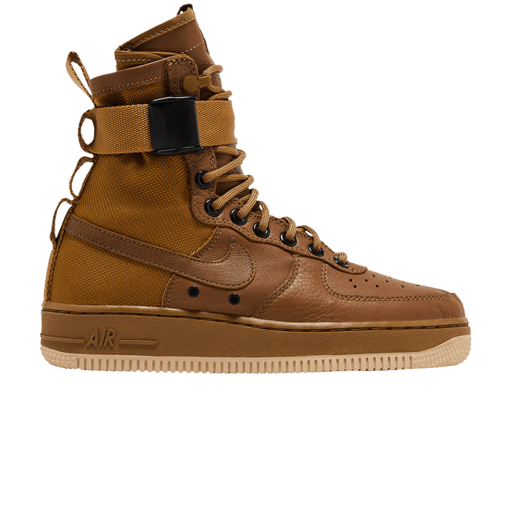 Nike Wmns SF Air Force 1 High 'Golden Beige'