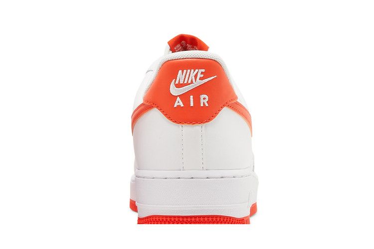 Nike Air Force 1 '07 'White Team Orange'