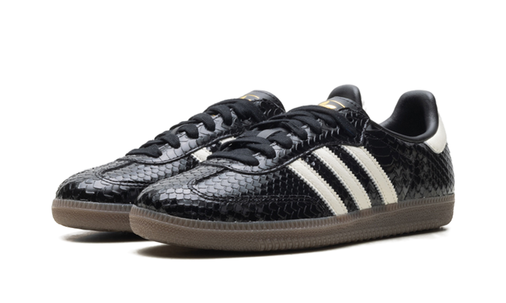Adidas Samba OG WNNS "Patent Snakeskin Black Off White" IH9015