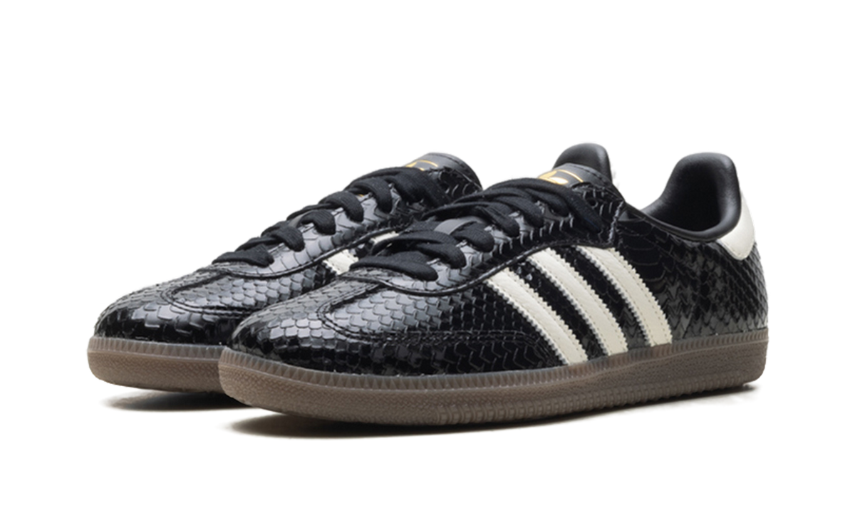 Adidas Samba OG WNNS "Patent Snakeskin Black Off White" IH9015