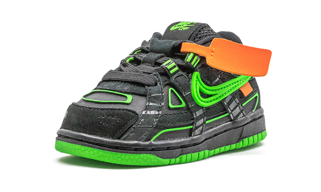 RUBBER DUNK TD "Off-White - Green Strike" CW7444 001
