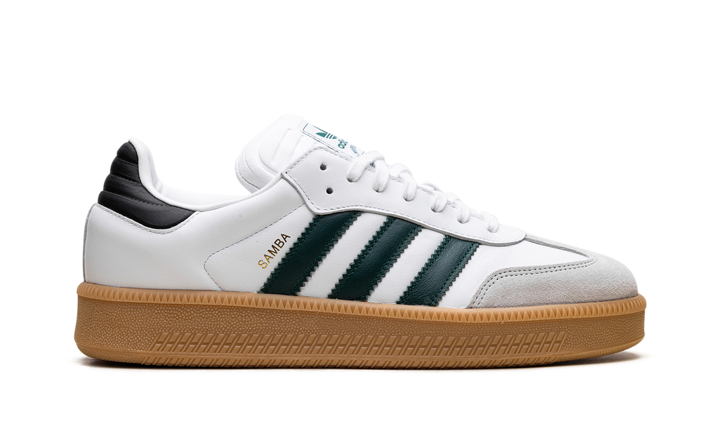 Samba XLG "Cloud White Collegiate Green" IE9181