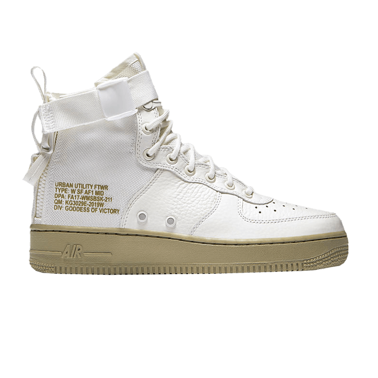 Nike Wmns SF Air Force 1 Mid 'Olive Ivory'