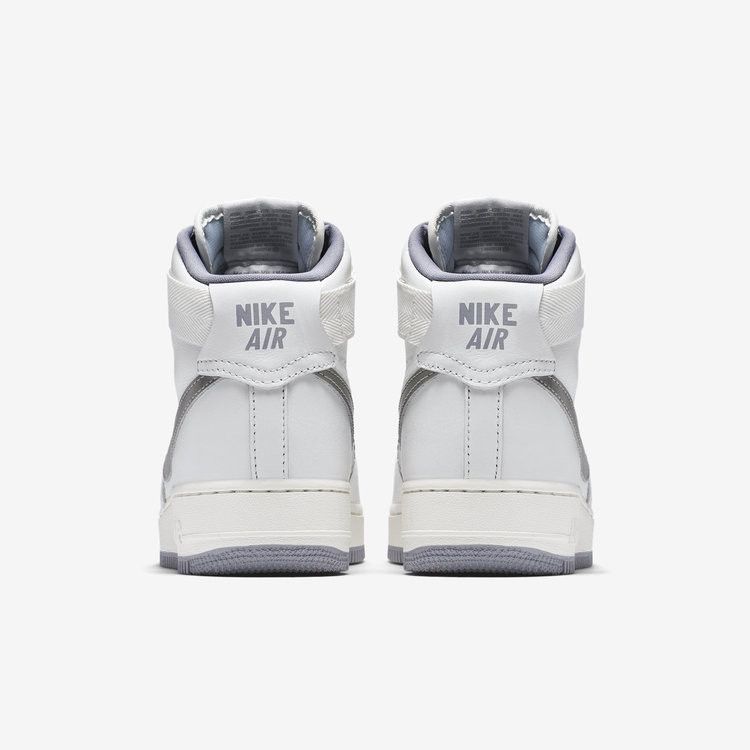 Nike Air Force 1 High Retro QS 'White Silver'