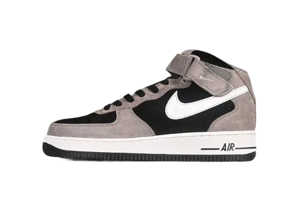 Nike Air Force 1 Mid "Black/Soft Brown"