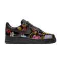 Nike Wmns Air Force 1 Low 'Floral' — Black/Black-Metallic Gold