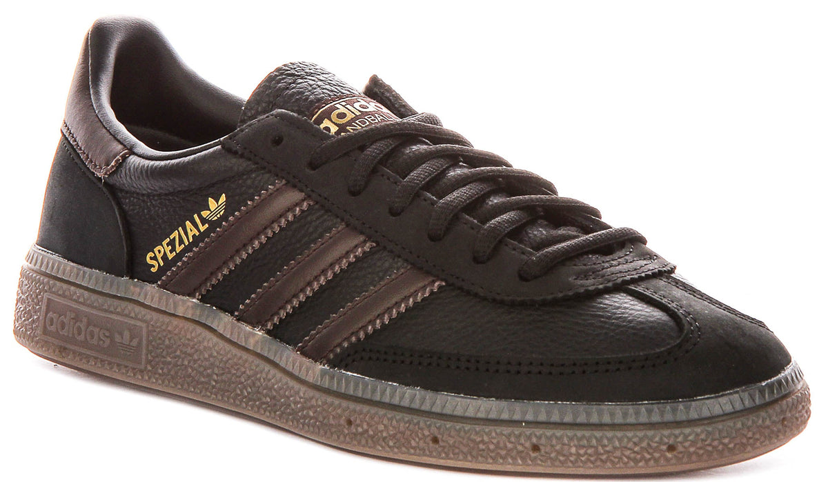 Adidas Handball Spezia In Black Brown For Men