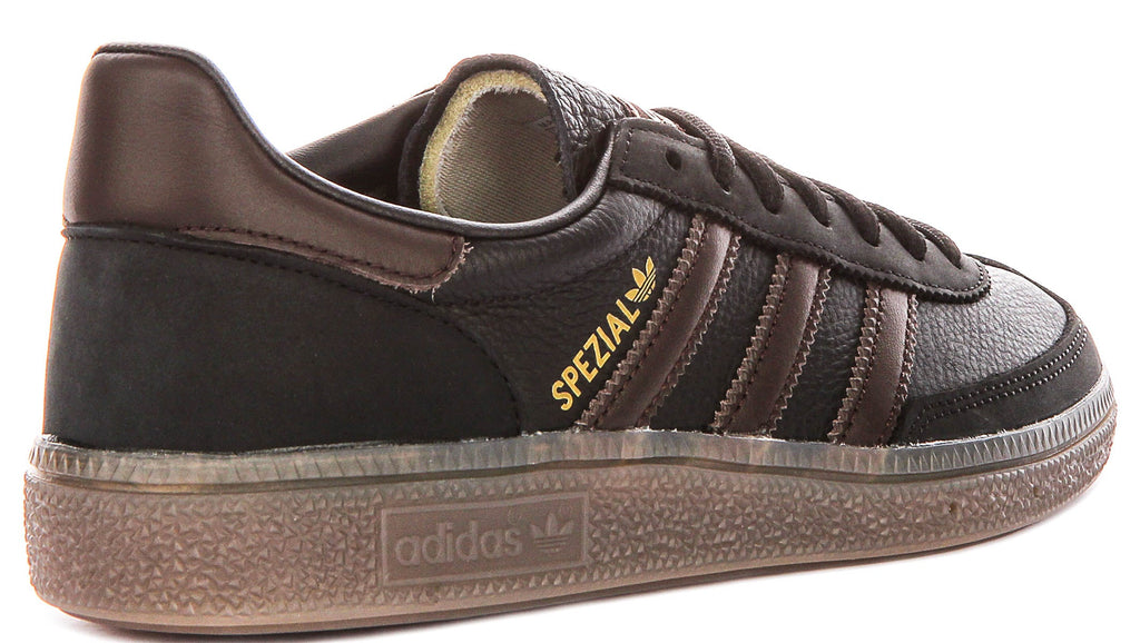 Adidas Handball Spezia In Black Brown For Men