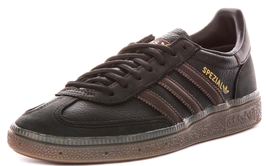 Adidas Handball Spezia In Black Brown For Men