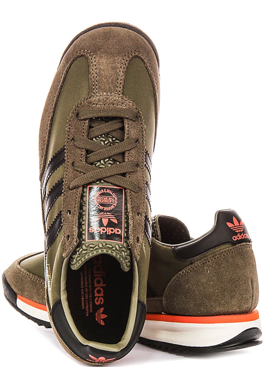 Adidas Sl 72 RS J In Black Olive For Junior