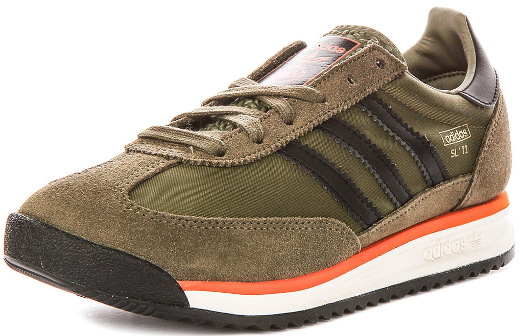 Adidas Sl 72 RS J In Black Olive For Junior