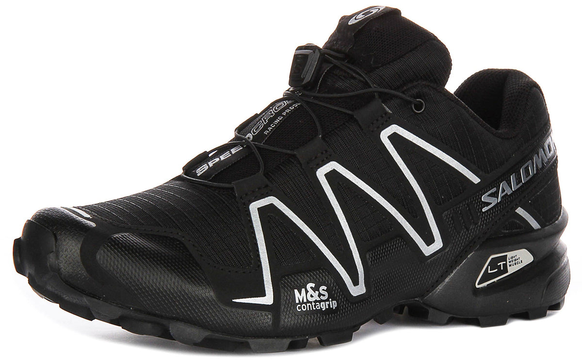 Salomon Speedcross 3 In Black Silver
