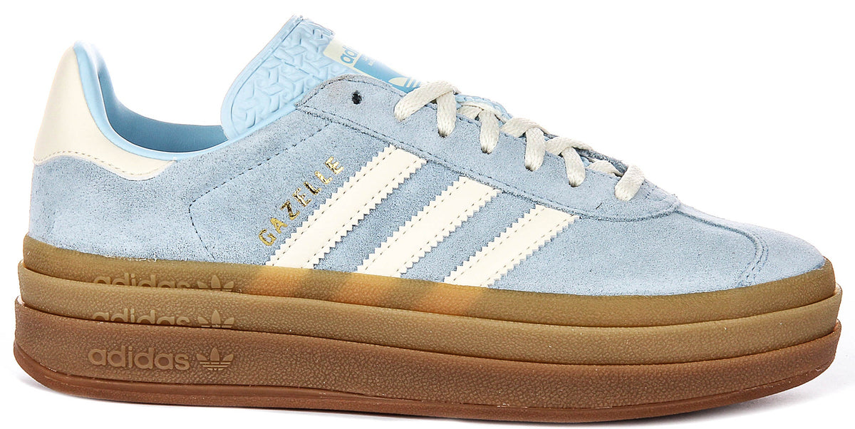 Adidas Gazelle Bold W In Blue White For Women