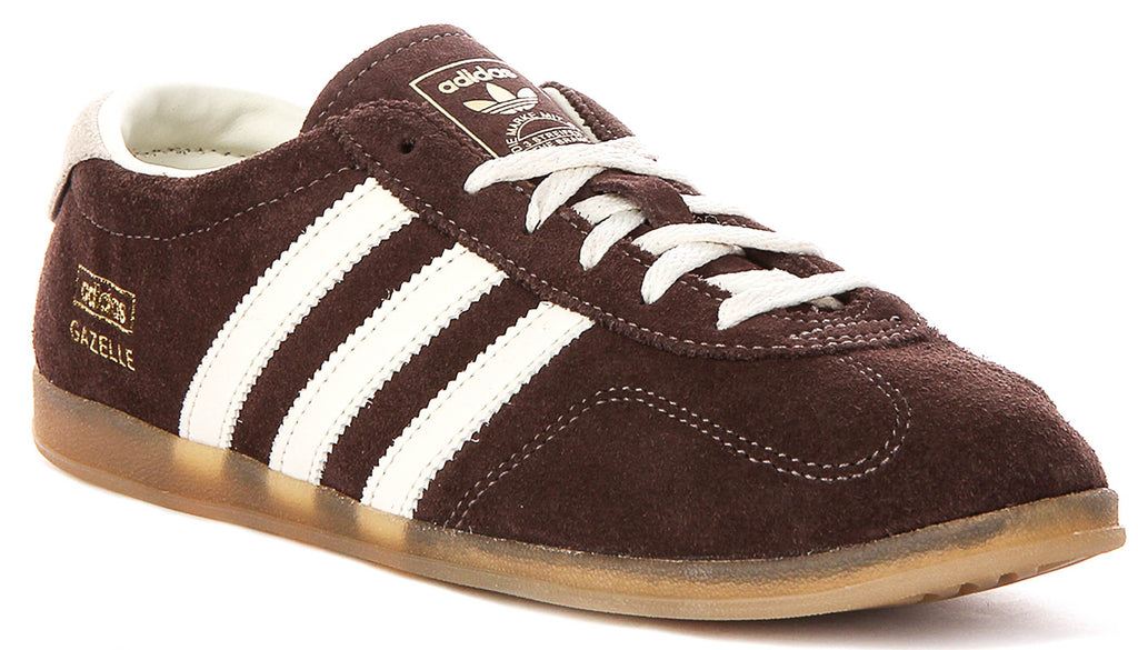 Adidas Gazelle Lo Pro In Brown For Women