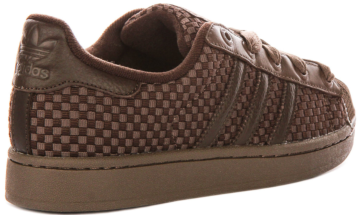 Adidas Superstar II In Brown Trainers