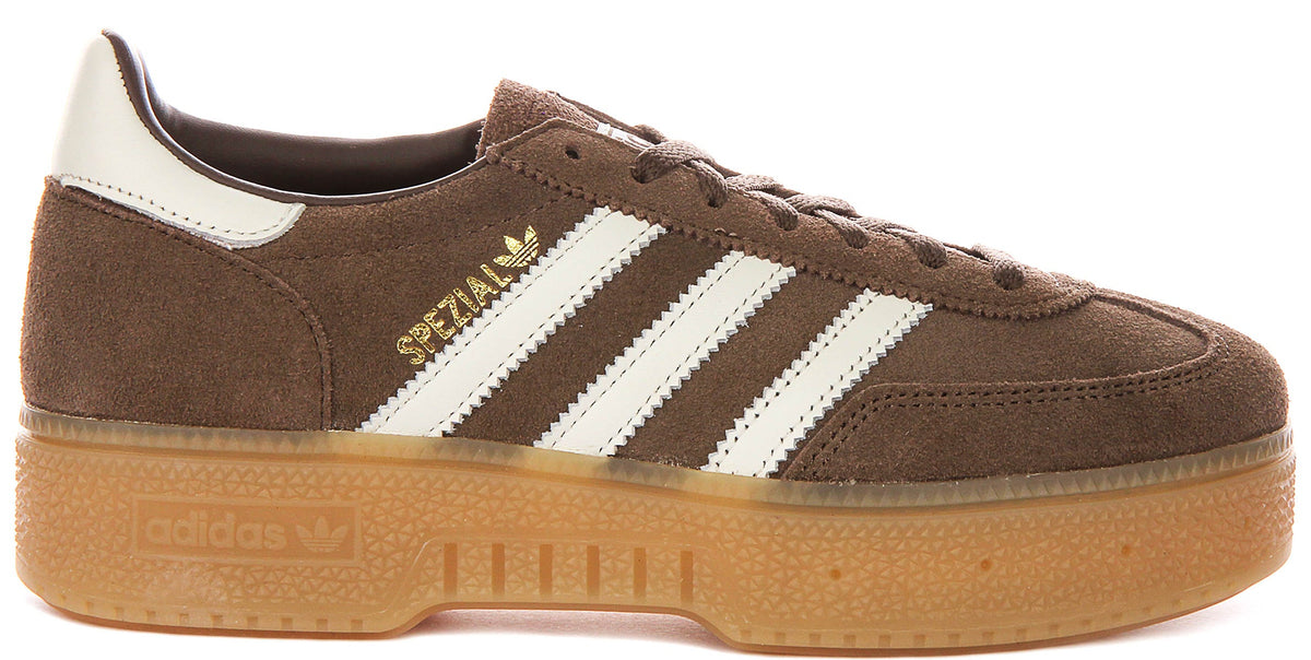 Adidas Handball Bold In Brown White For Women