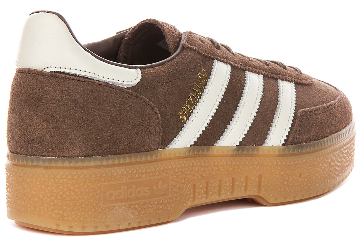 Adidas Handball Bold In Brown White For Women