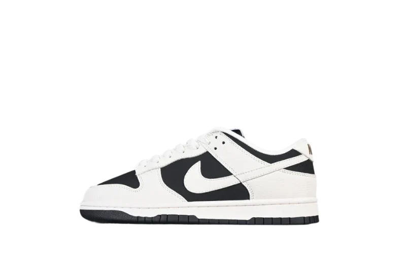 Nike SB Dunk Low "All White & Black"