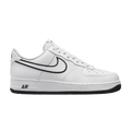 Nike Air Force 1 '07 'Embroidered Swoosh - White Black'