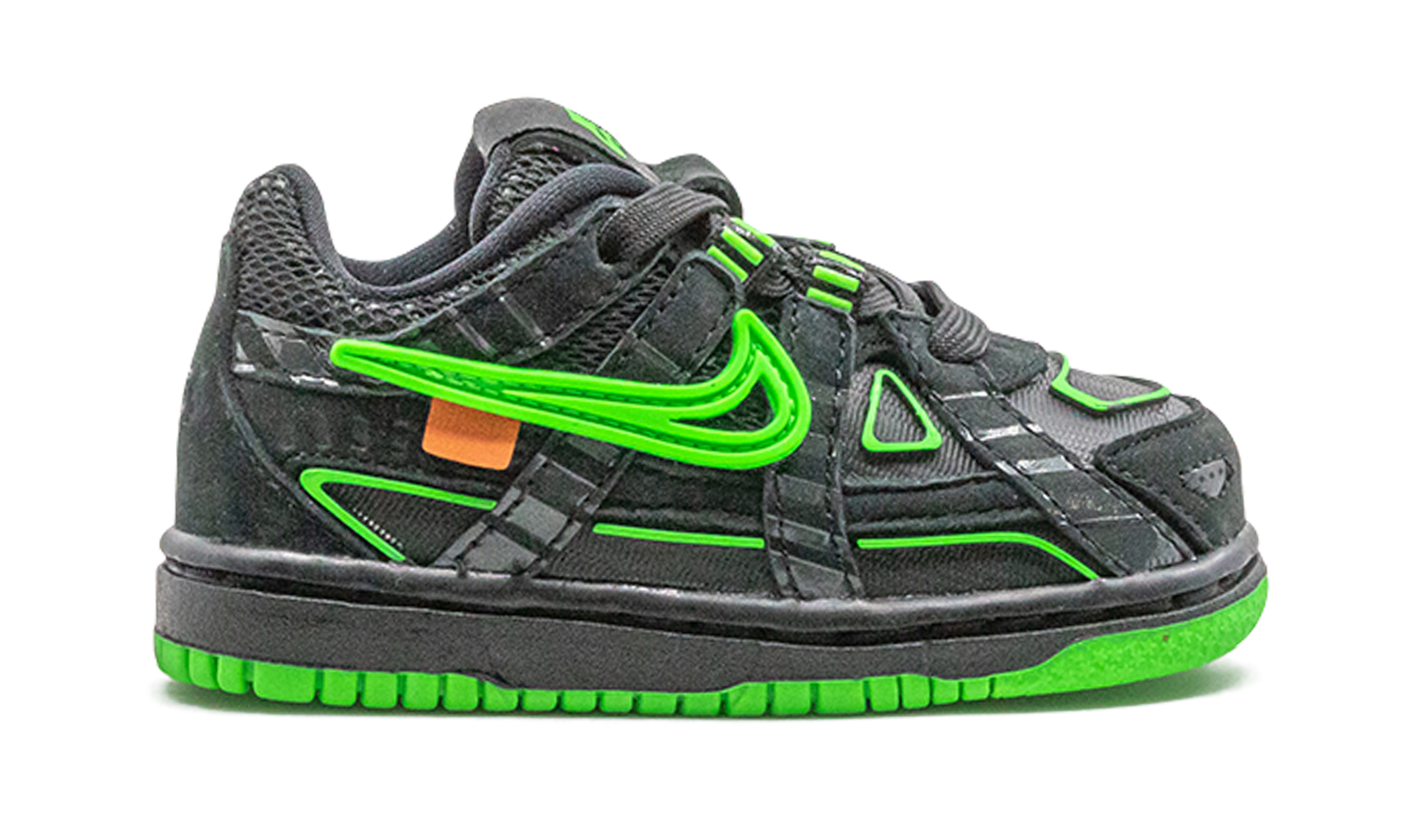 RUBBER DUNK TD "Off-White - Green Strike" CW7444 001
