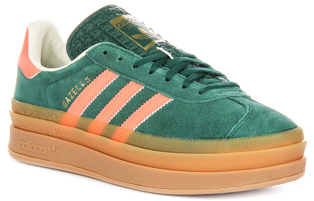Adidas GAZELLE BOLD J In Green for Youth