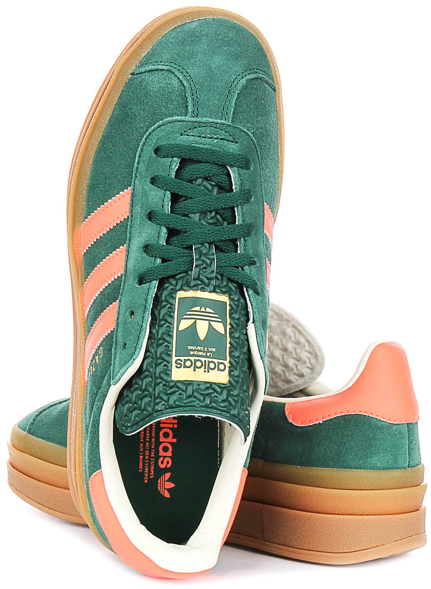 Adidas GAZELLE BOLD J In Green for Youth