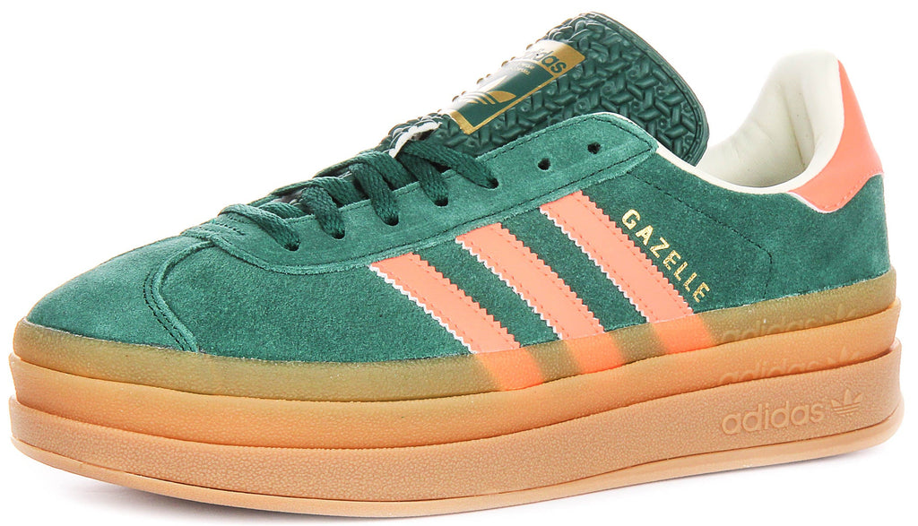 Adidas GAZELLE BOLD J In Green for Youth
