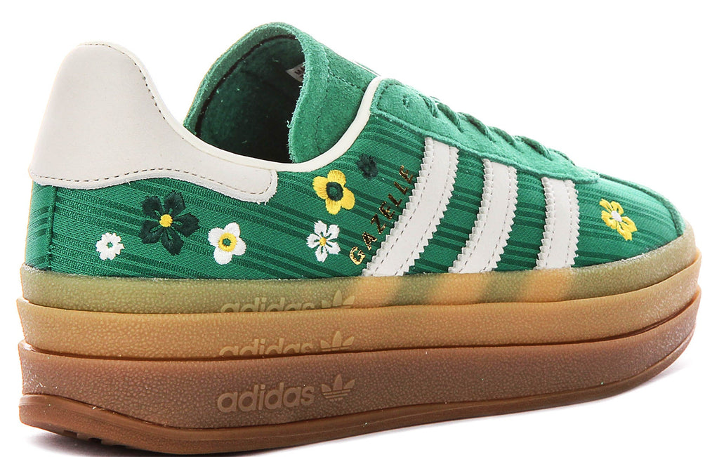 Adidas Gazelle Bold W In Green For Women