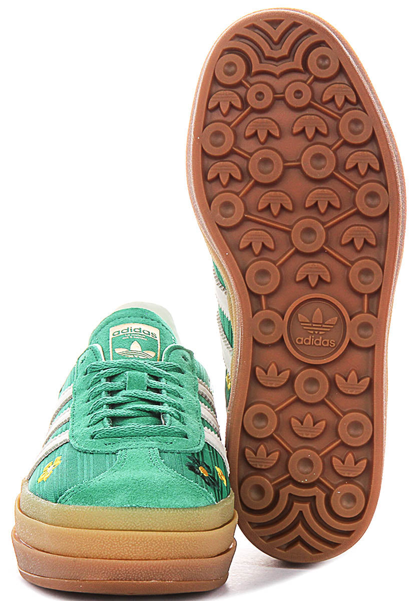 Adidas Gazelle Bold W In Green For Women