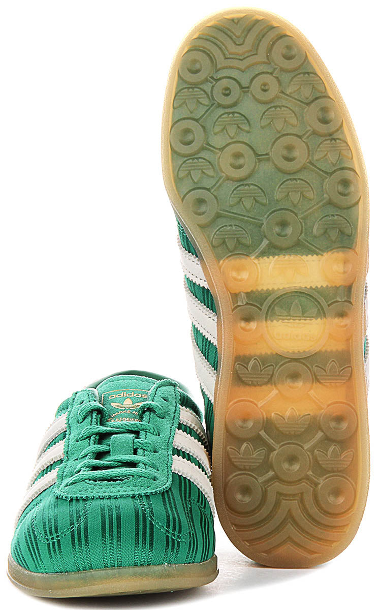 Adidas Gazelle Lo Pro X Liberty Colab In Green Pink For Women