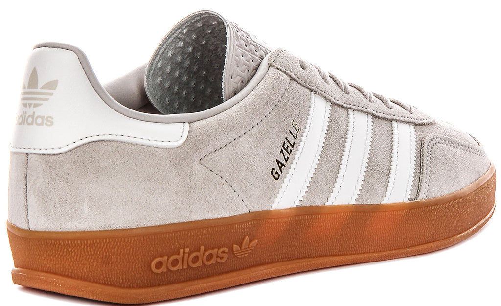 Adidas Gazelle Indoor In Grey White